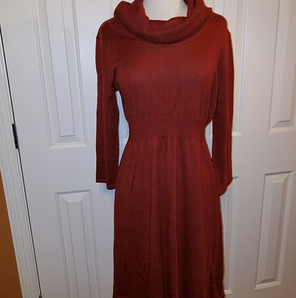 Spense XL, light knit dress, cowl neck - Picture 1 of 6